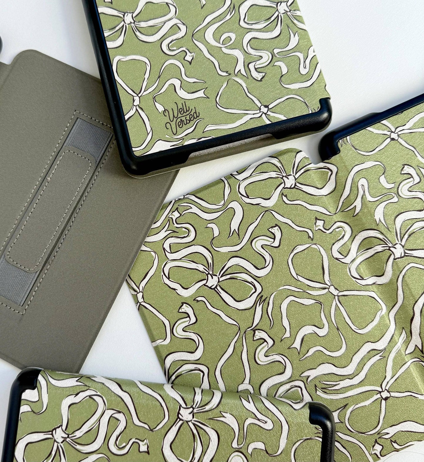 Green Bows | KINDLE CASE