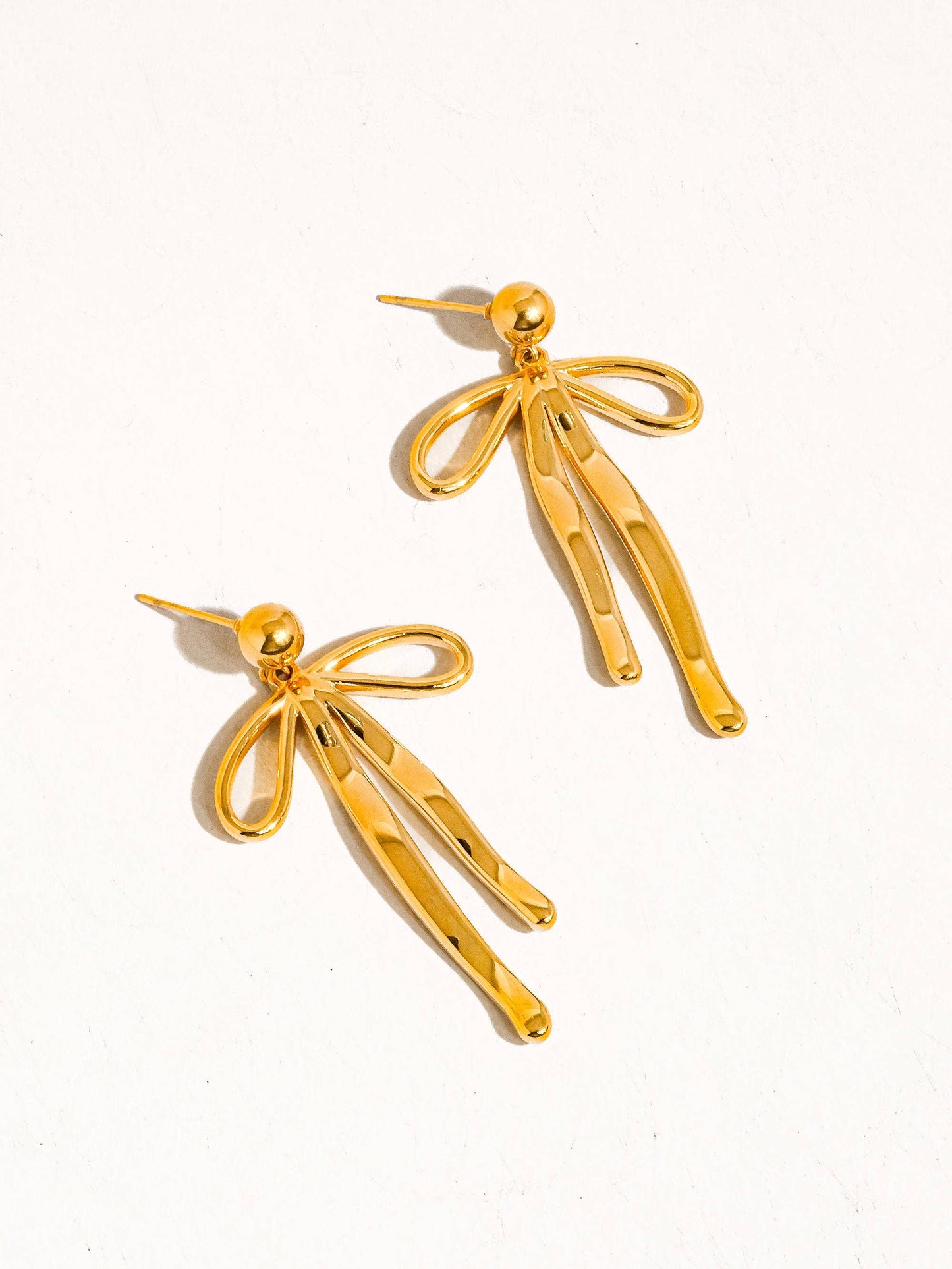 Oliver Bow Earring | Waterproof Jewelry