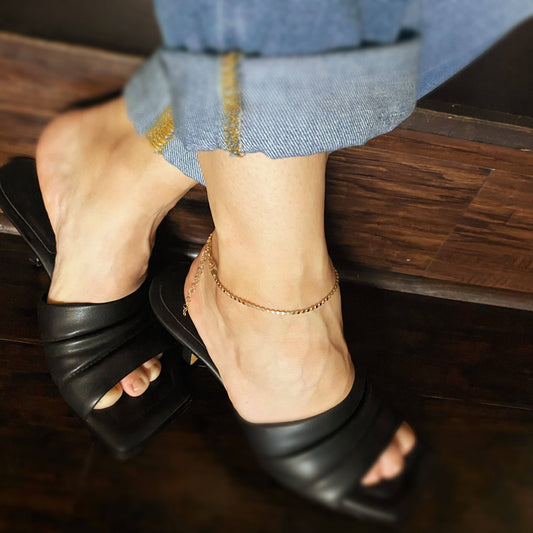 Dot Chain Anklet | Waterproof Jewelry
