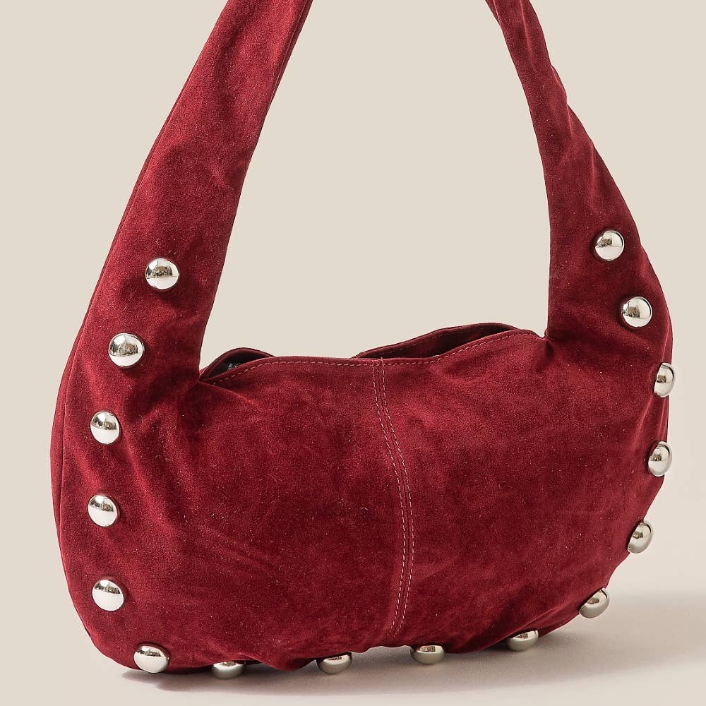 Kylie Studded Shoulder Bag