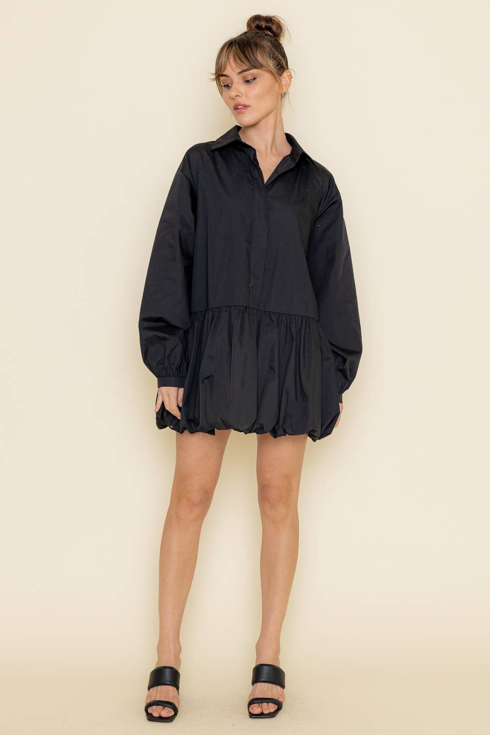 Fiona Bubble Shirt Dress