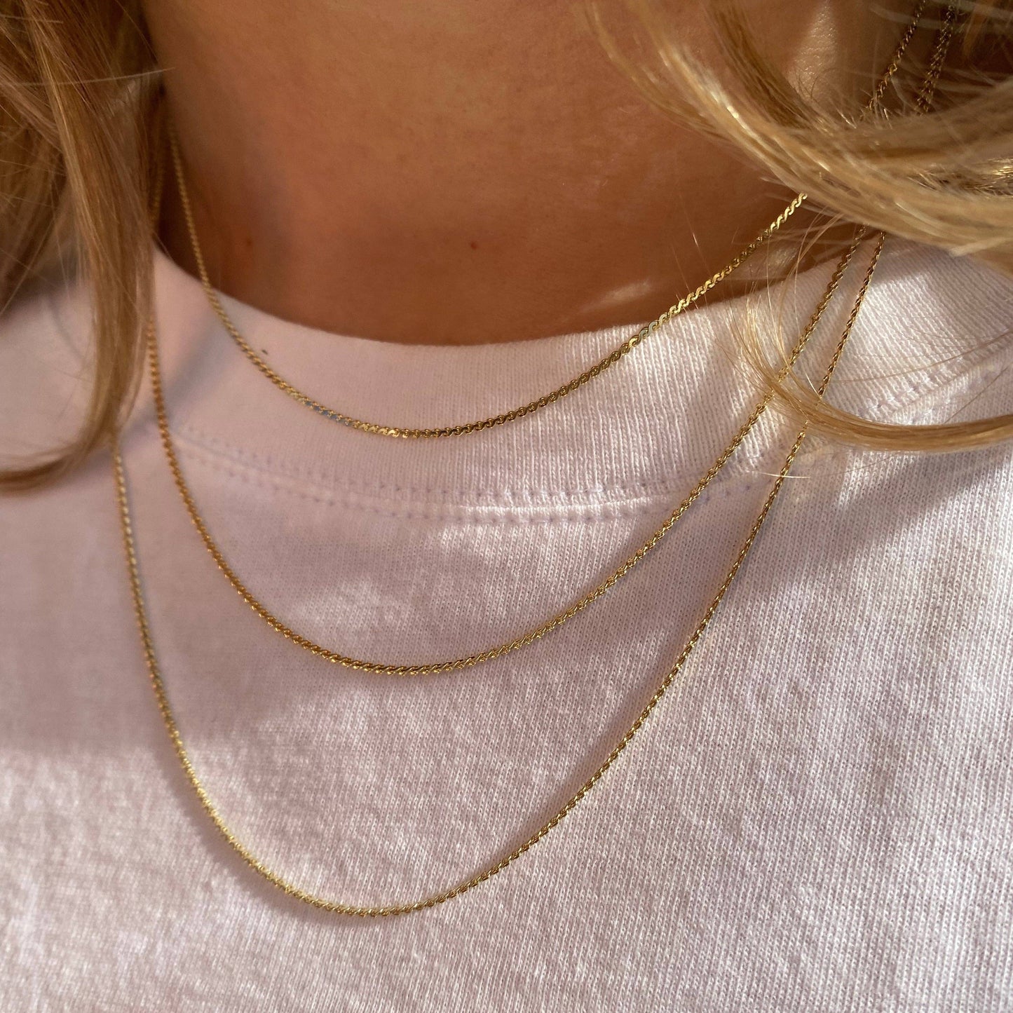 Mia Dainty Chain Necklace | Waterproof Jewelry