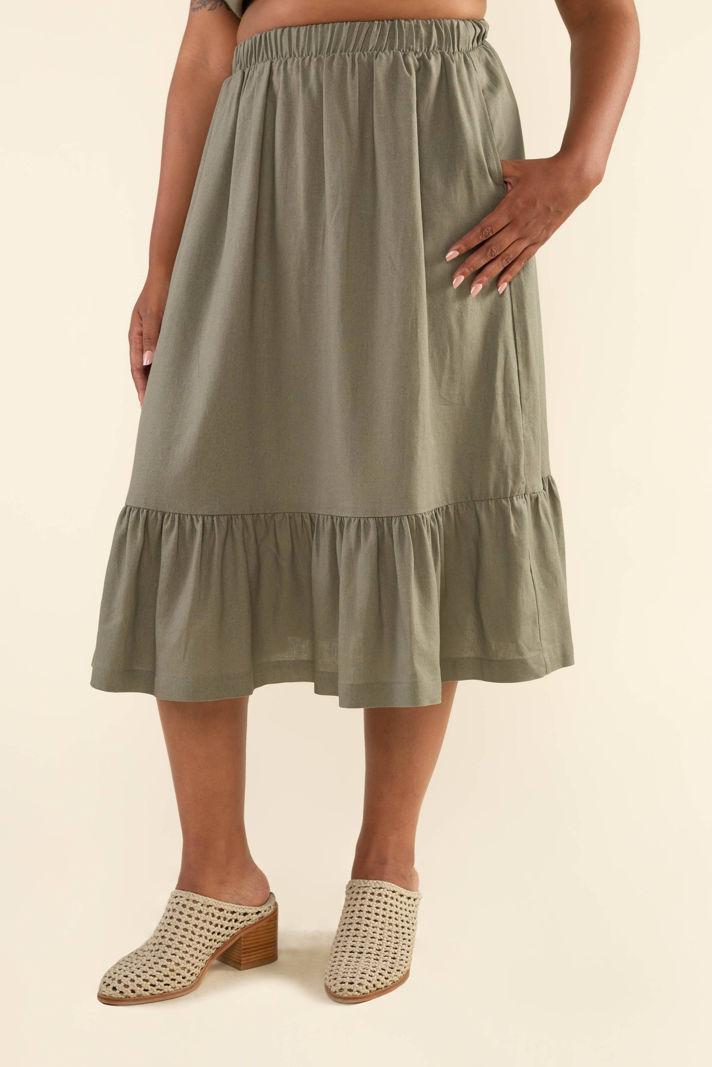 Cedar Flowy Skirt