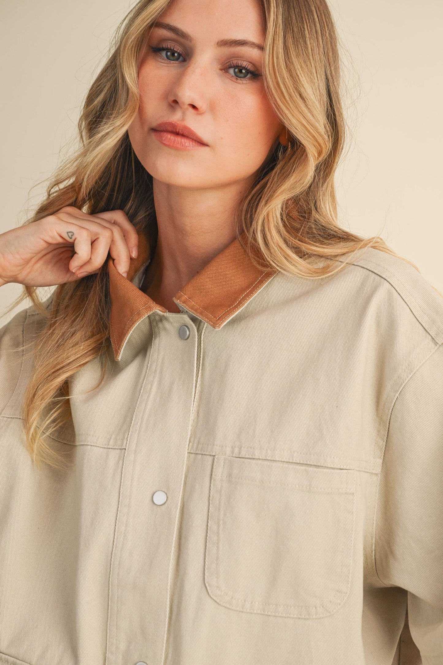 Anna Short Sleeve Chore Jacket