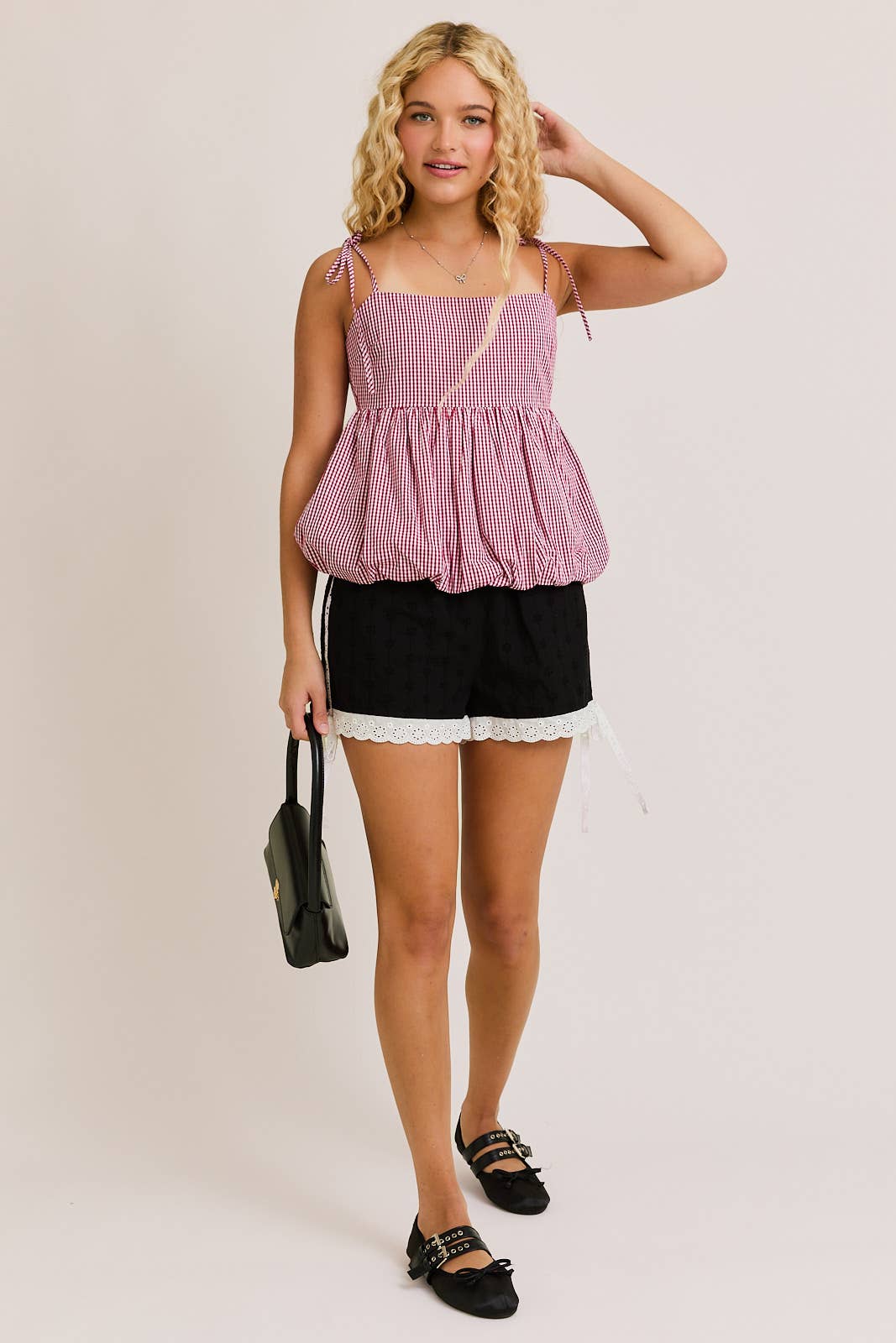 Piper Lace Eyelet Shorts