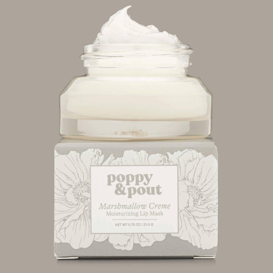 Marshmallow Creme Lip Mask | Poppy & Pout