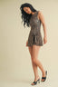 Stacie Leopard Wrap Dress