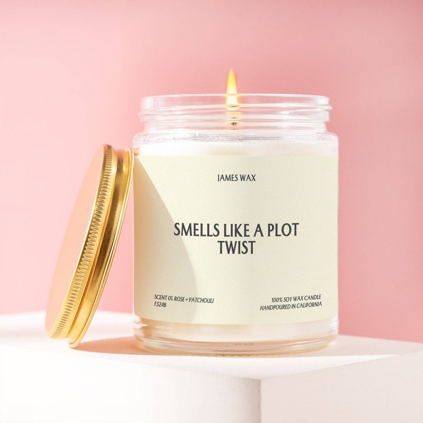 Smells Like A Plot Twist | Bookish Candle