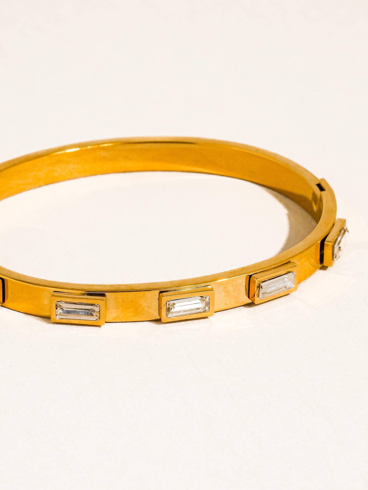 Tanith Baguette Bangle | Waterproof Jewelry
