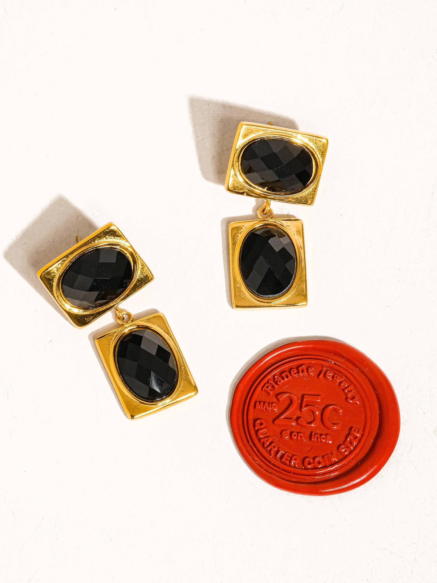 Chance Stone Earring | Waterproof Jewelry