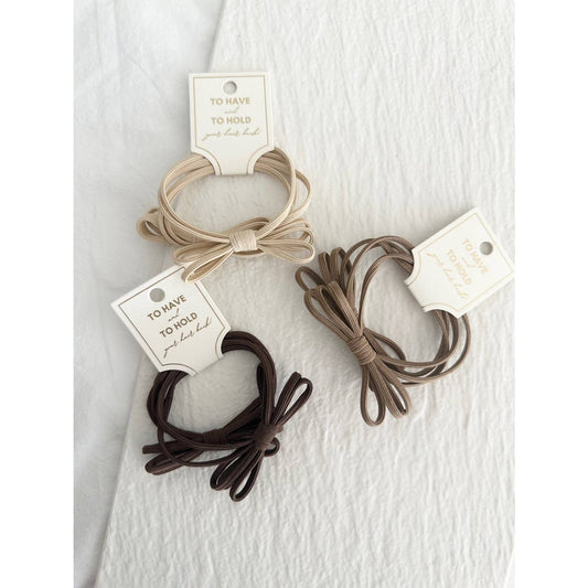 Kiara Bow-Style Hair Ties