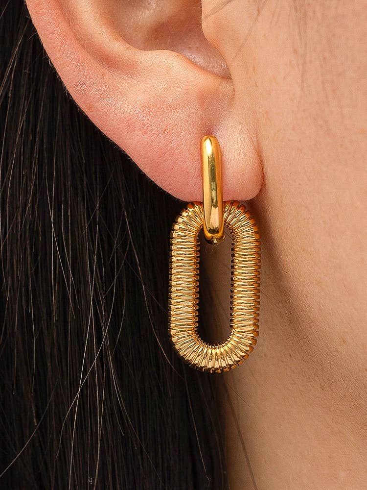Kate Chain Hoop | Waterproof Jewelry
