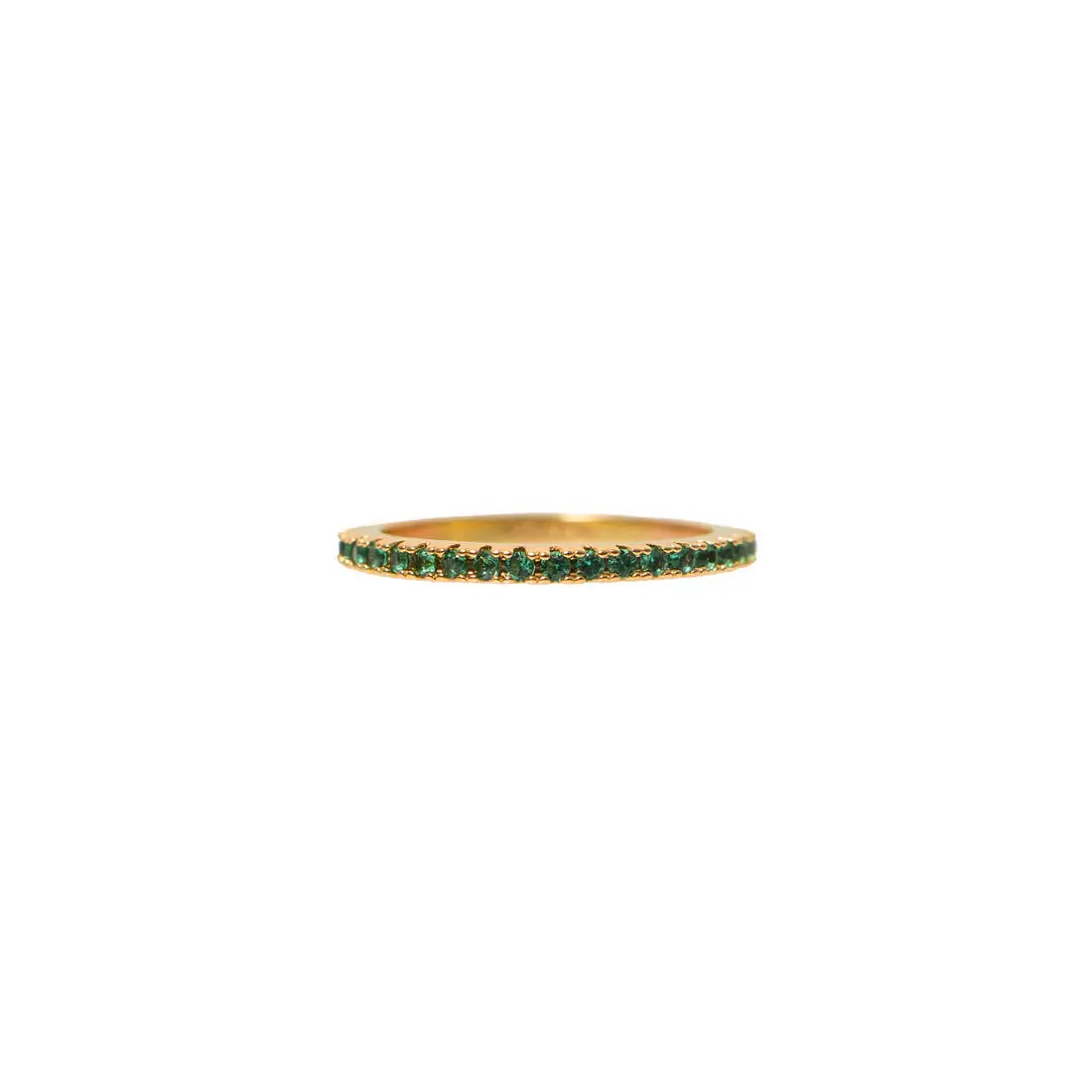 Royal Emerald Ring | Waterproof Jewelry