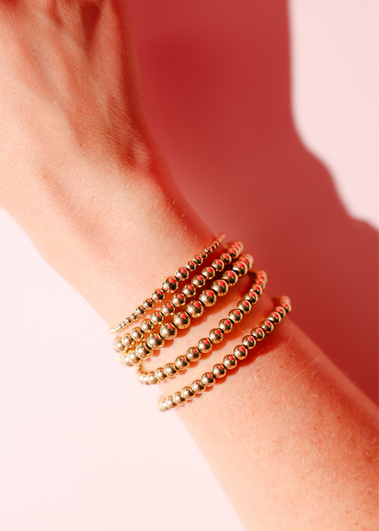 Hilo Bracelet in Gold | BEADED BLONDES