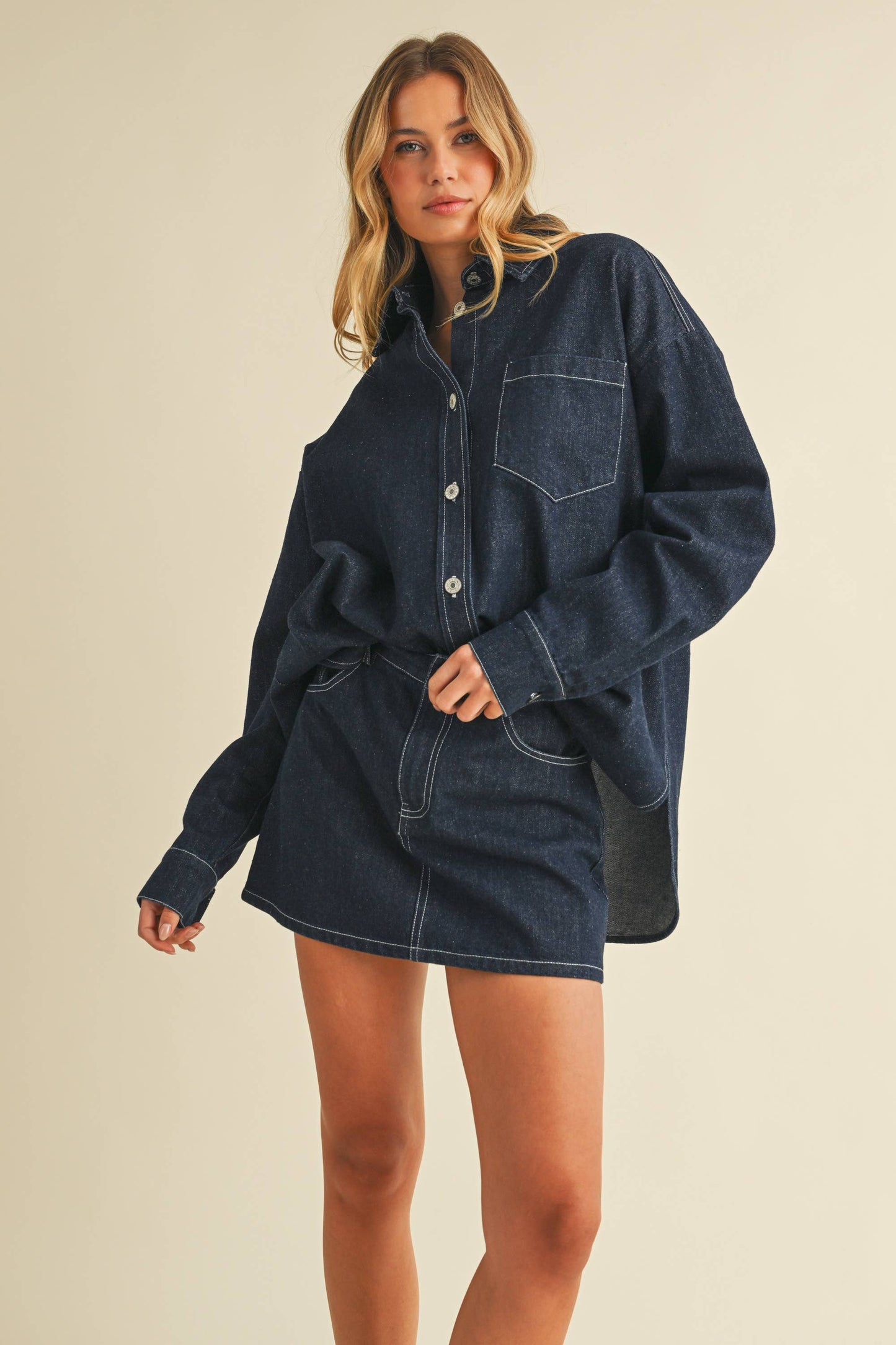 Birdie Denim Set