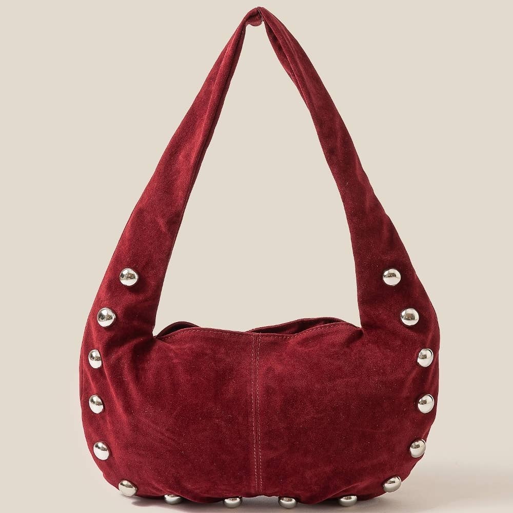Kylie Studded Shoulder Bag
