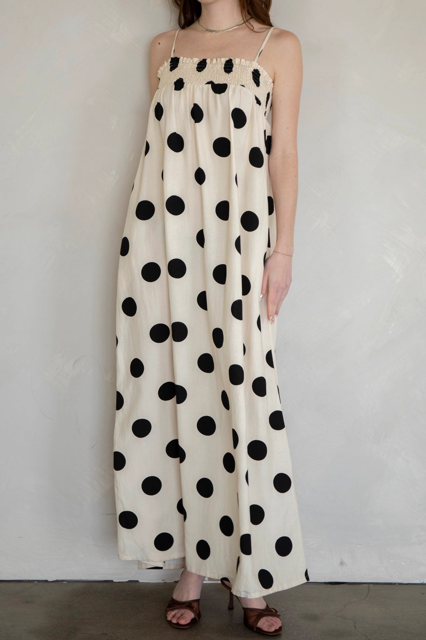 Gigi Polka Dot Maxi Dress