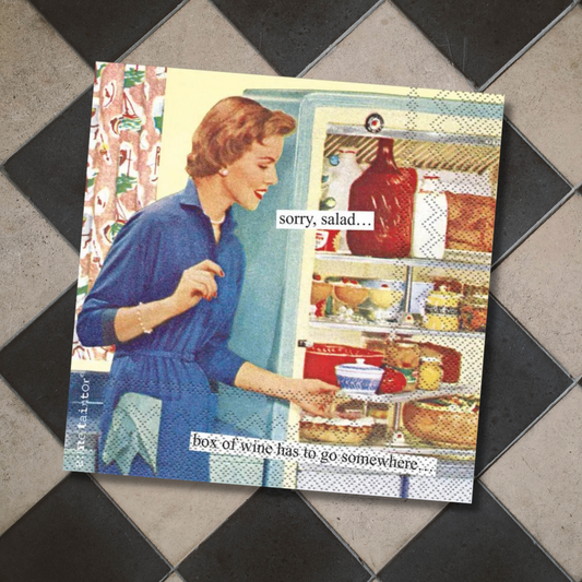 Sorry, Salad... Napkins