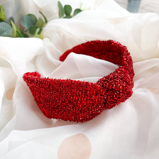 Tinsel Holiday Headband