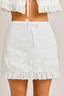 Tate Lace Trim Mini Skirt