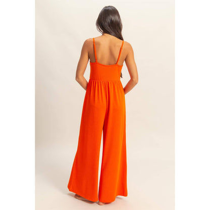 Callie Wide Leg Jumpsuit