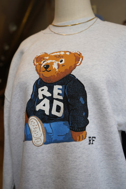 Rebel Bear READ 'Relaxed' Crewneck