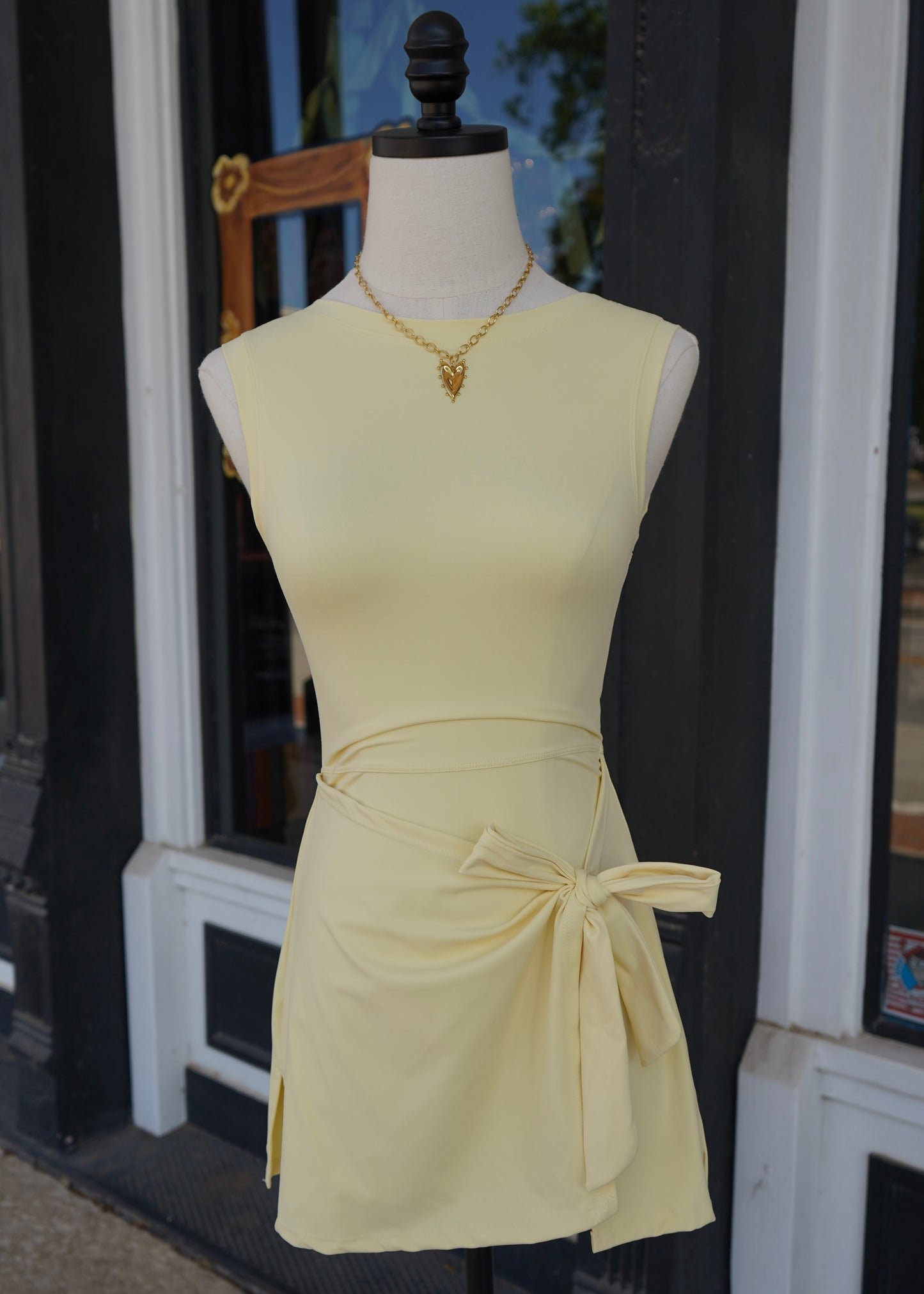 Ruby Wrap Tie Front Dress