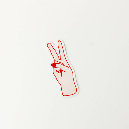 Peace Sticker