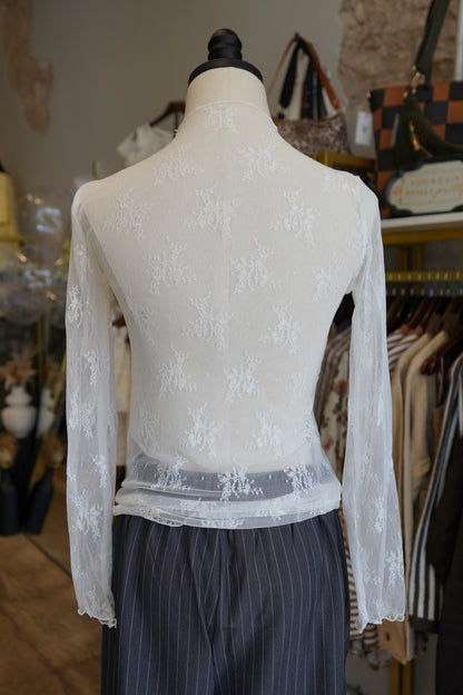 Ruby Lace Layering Top