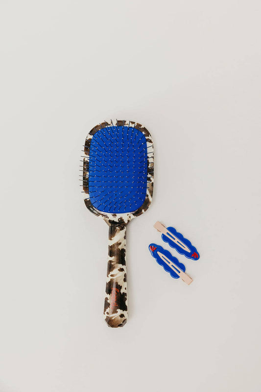 Cow Print Scalp to Ends Brush | KAXI