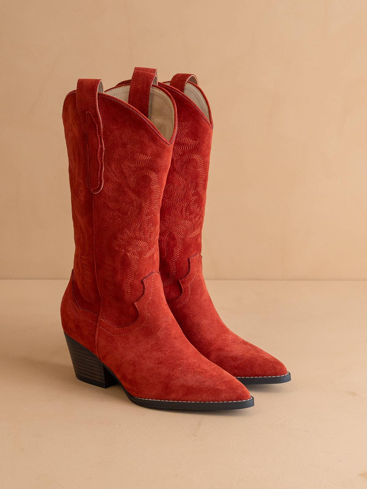 The Amaya | Red Classic Western Boot