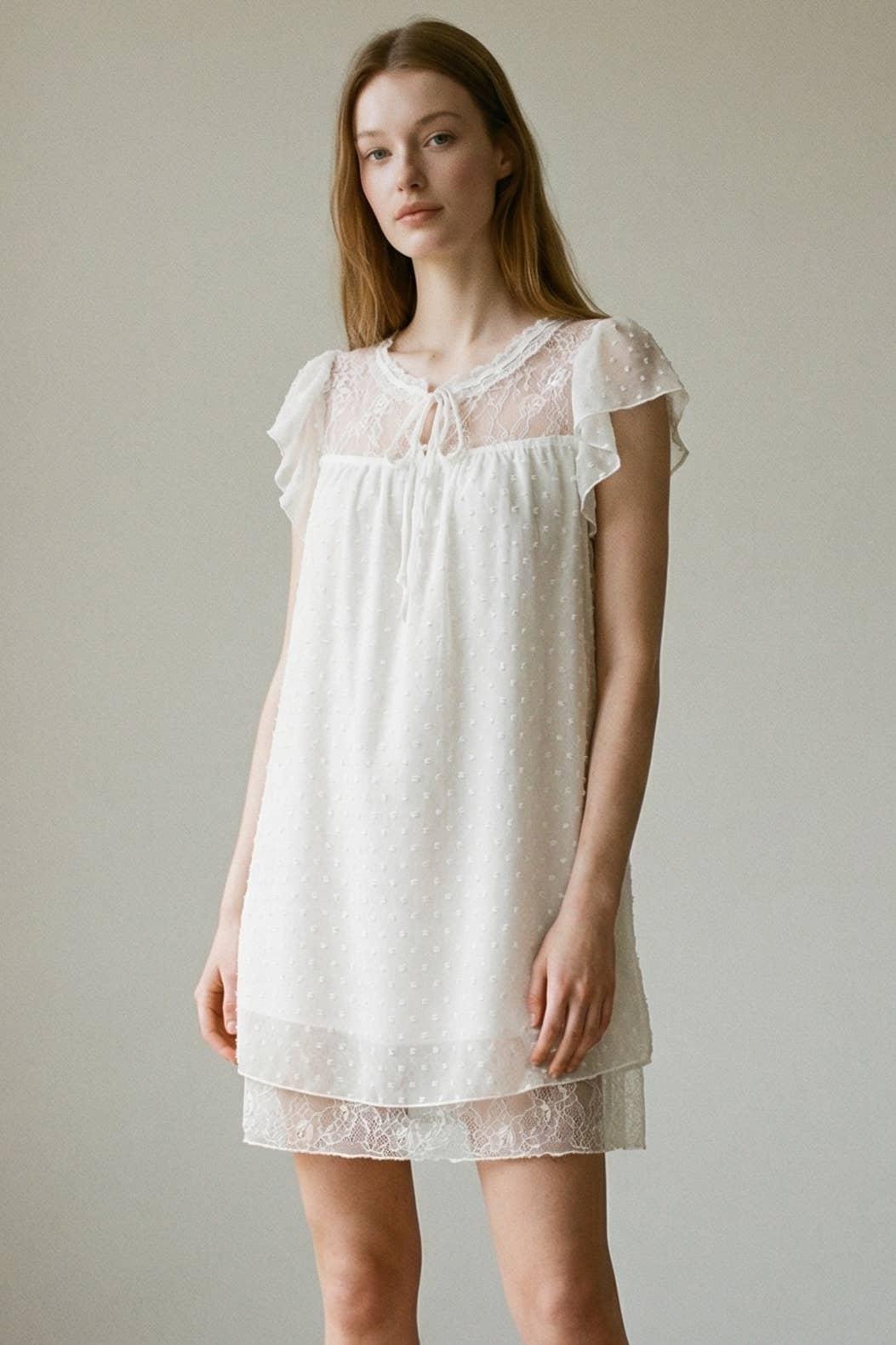 Sarah Babydoll Mini Dress