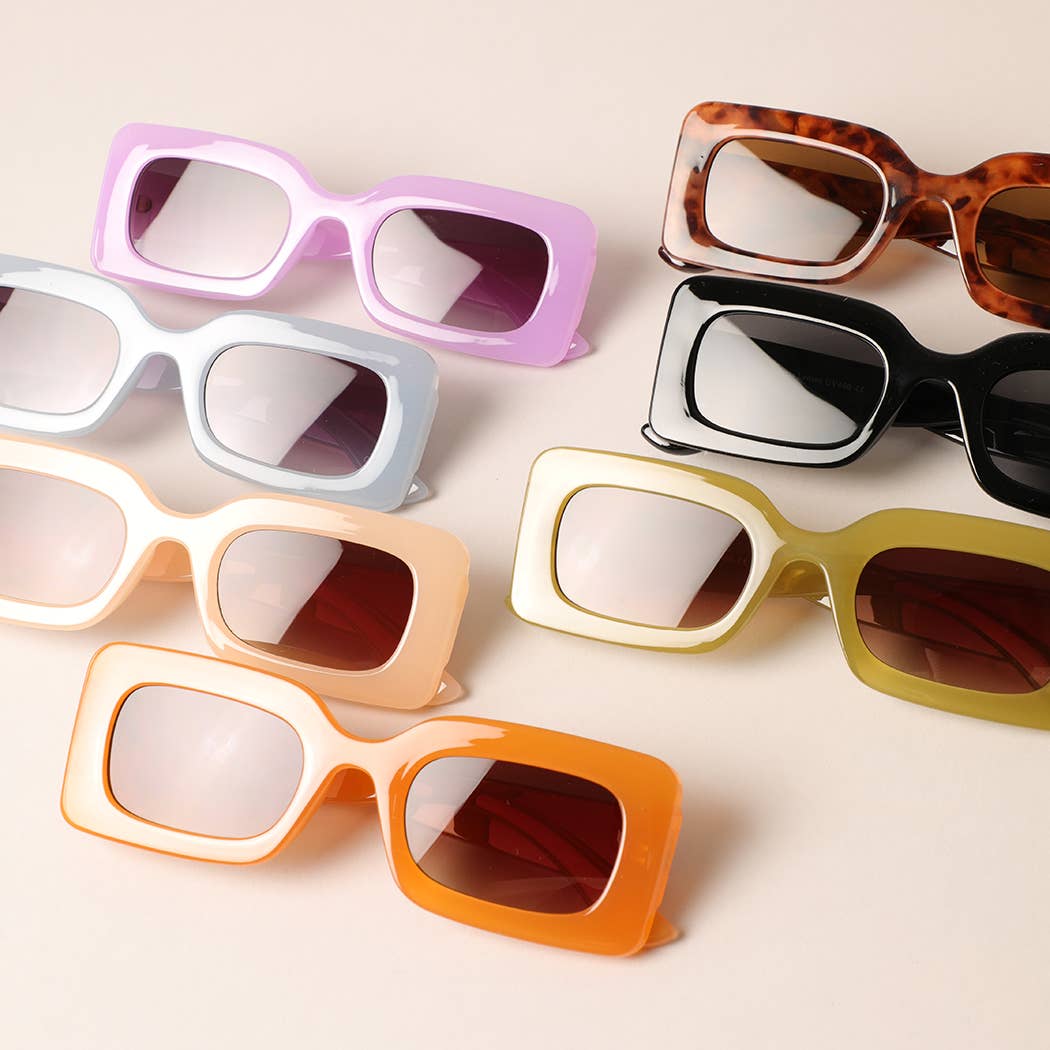 Fran Rectangle Sunglasses
