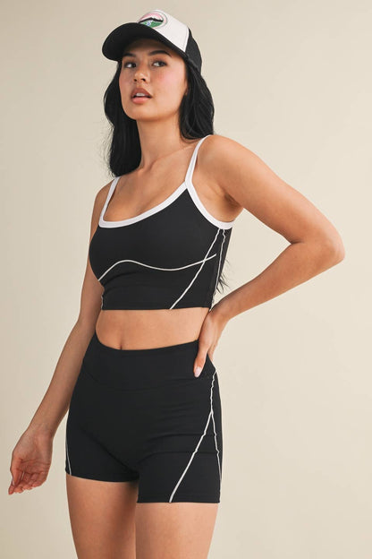 Bri Contrast Contour Top