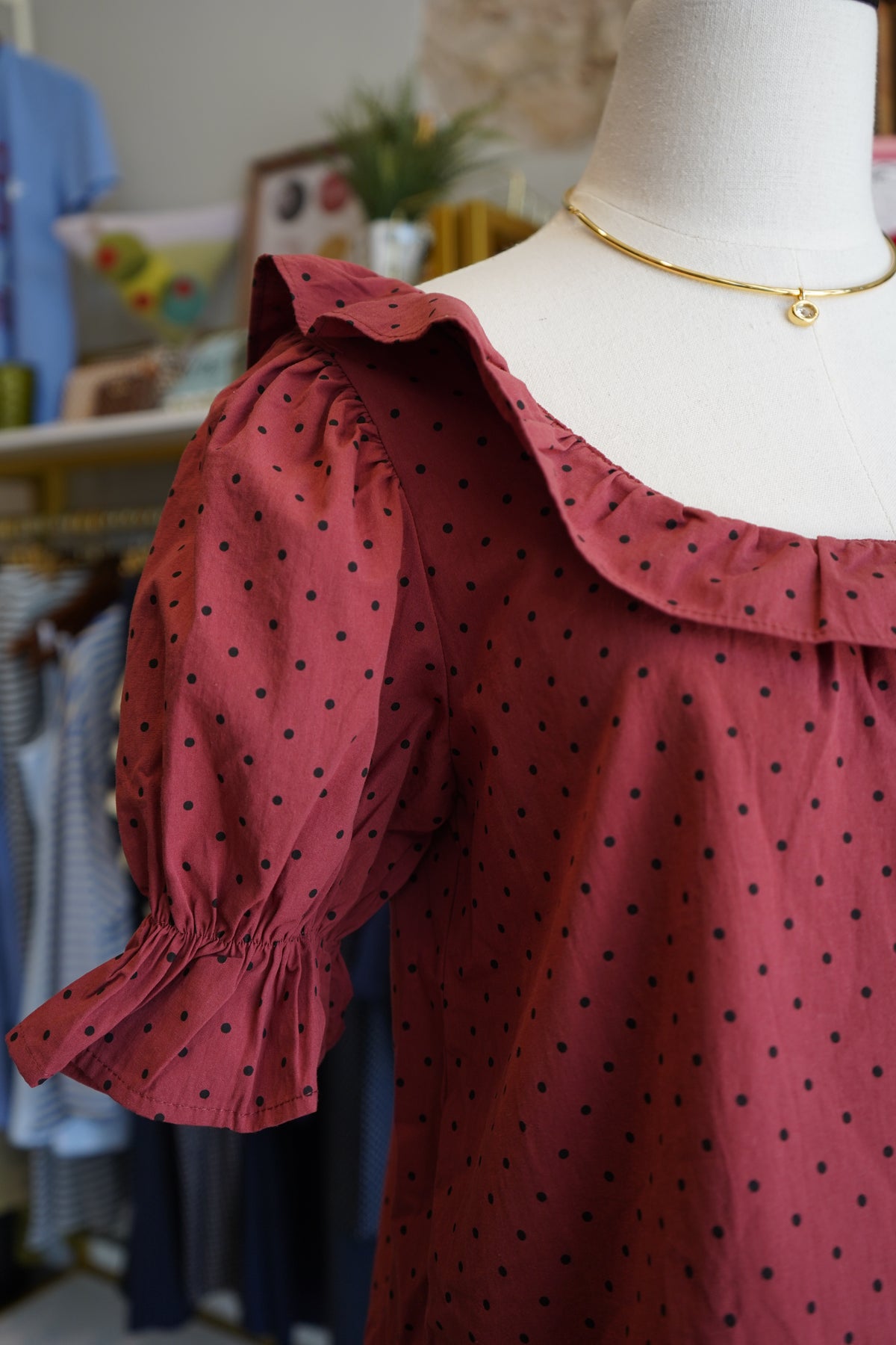 Rohan Polka Dot Blouse