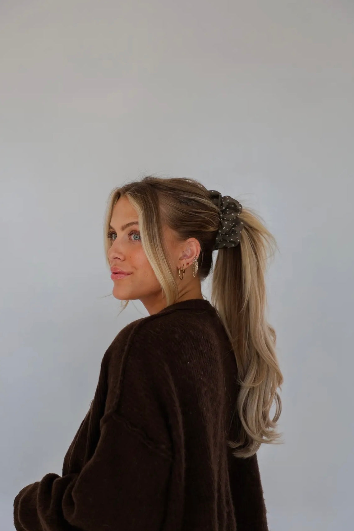 Polka Dot Oversized Scrunchie | KAXI