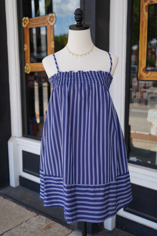 Vacay Stripe Mini Dress