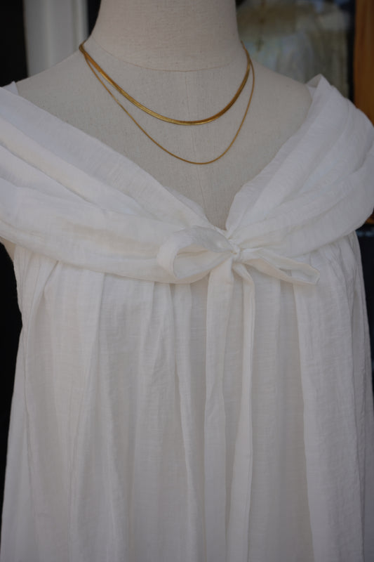 Gaia Bow Mini Dress