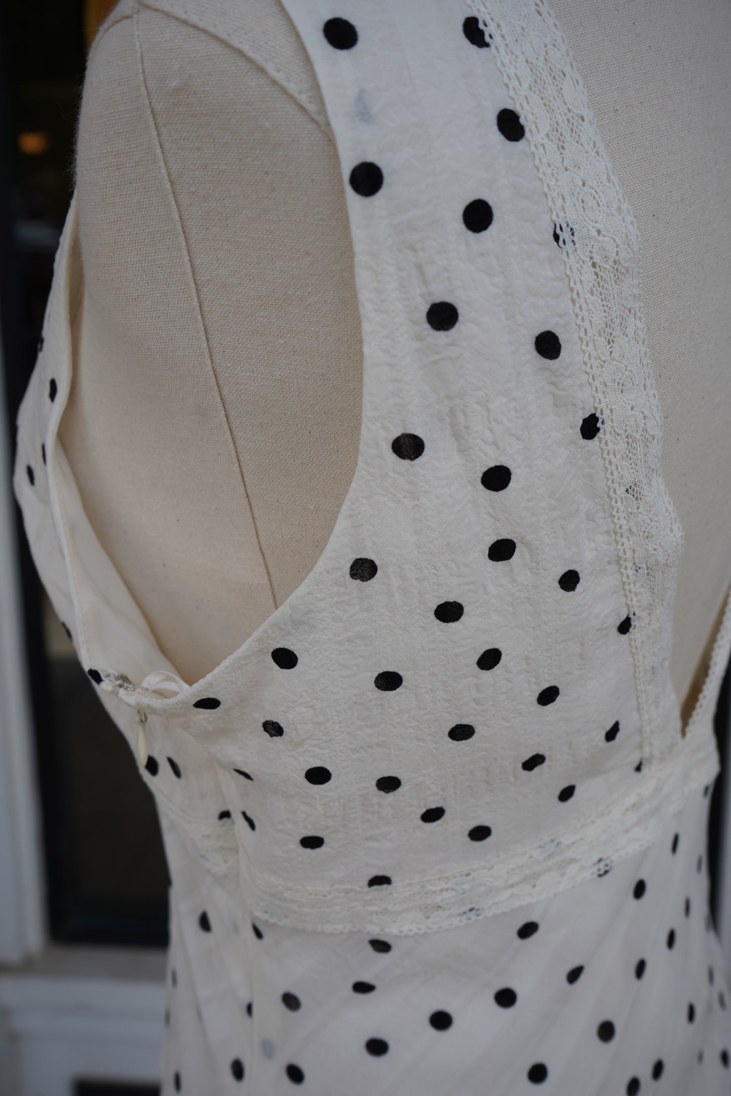 Lola Polka Dot Slip Dress