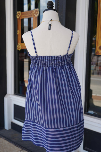 Vacay Stripe Mini Dress