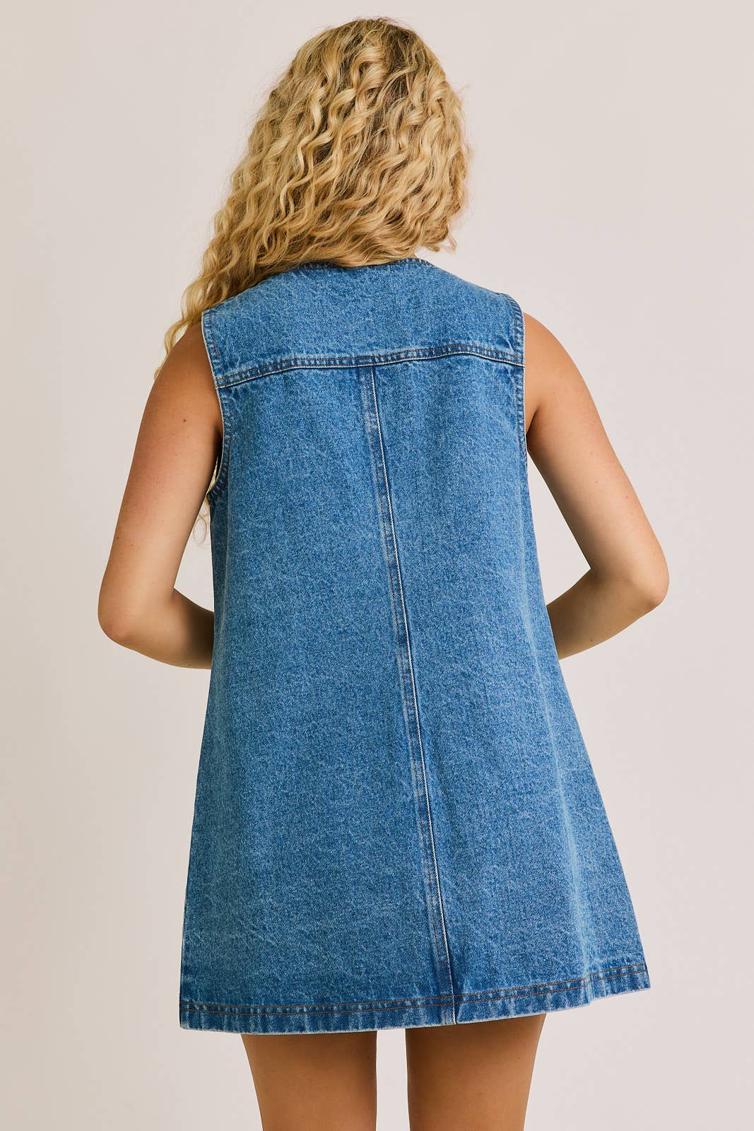 Summer Denim Mini Dress