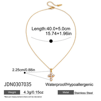 Faith Cross Necklace | Waterproof Jewelry