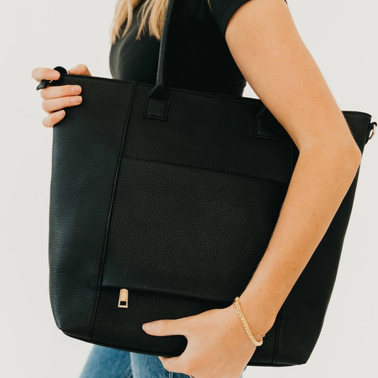 Courtney Checkered Tote | Pretty Simple