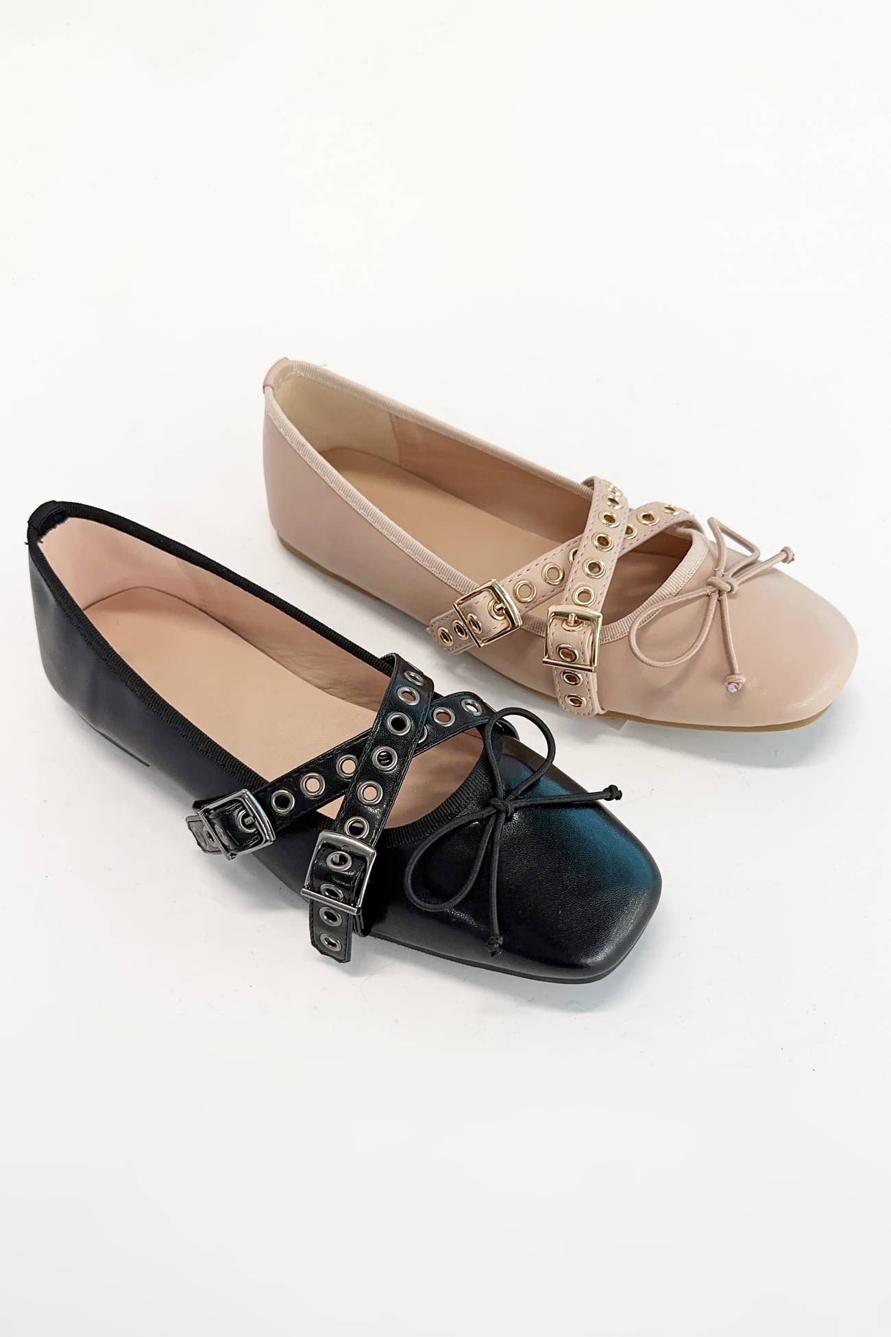 Kendall Grommet Ballet Flats