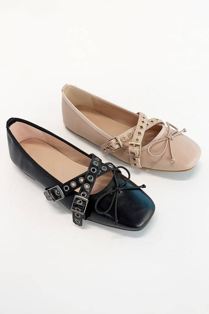 Kendall Grommet Ballet Flats