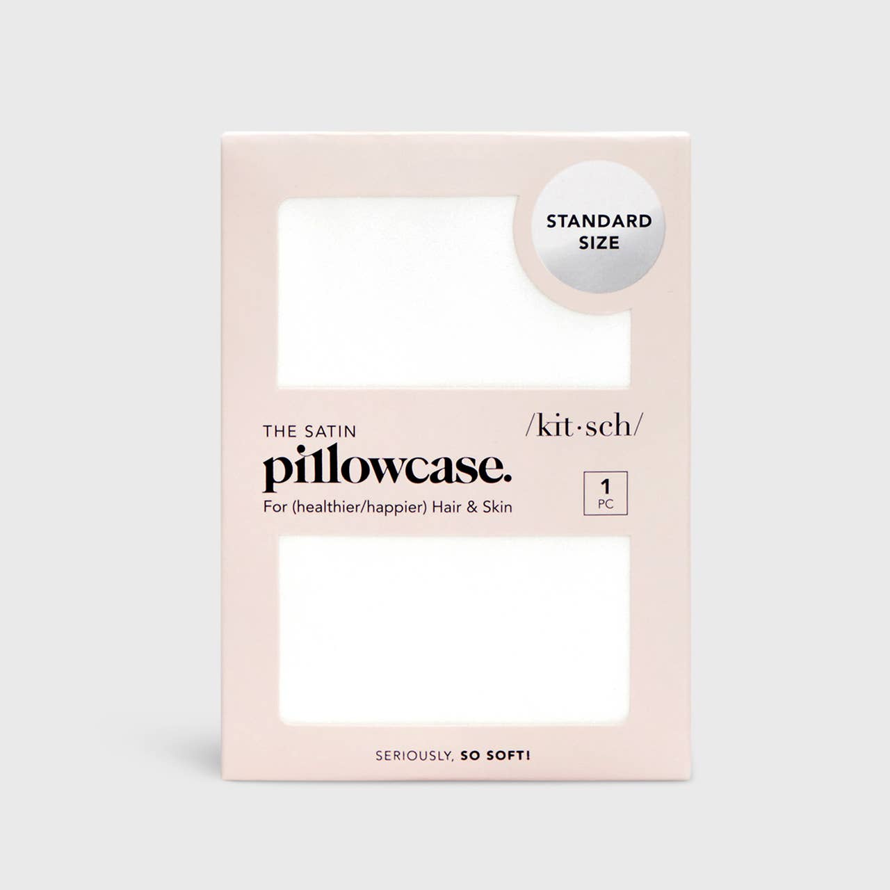 Ivory Satin Pillowcase | KITSCH