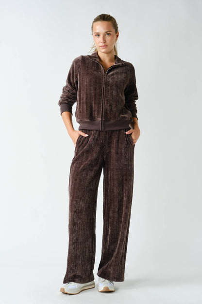 Tay Groove-Track Textured Lounge Pants