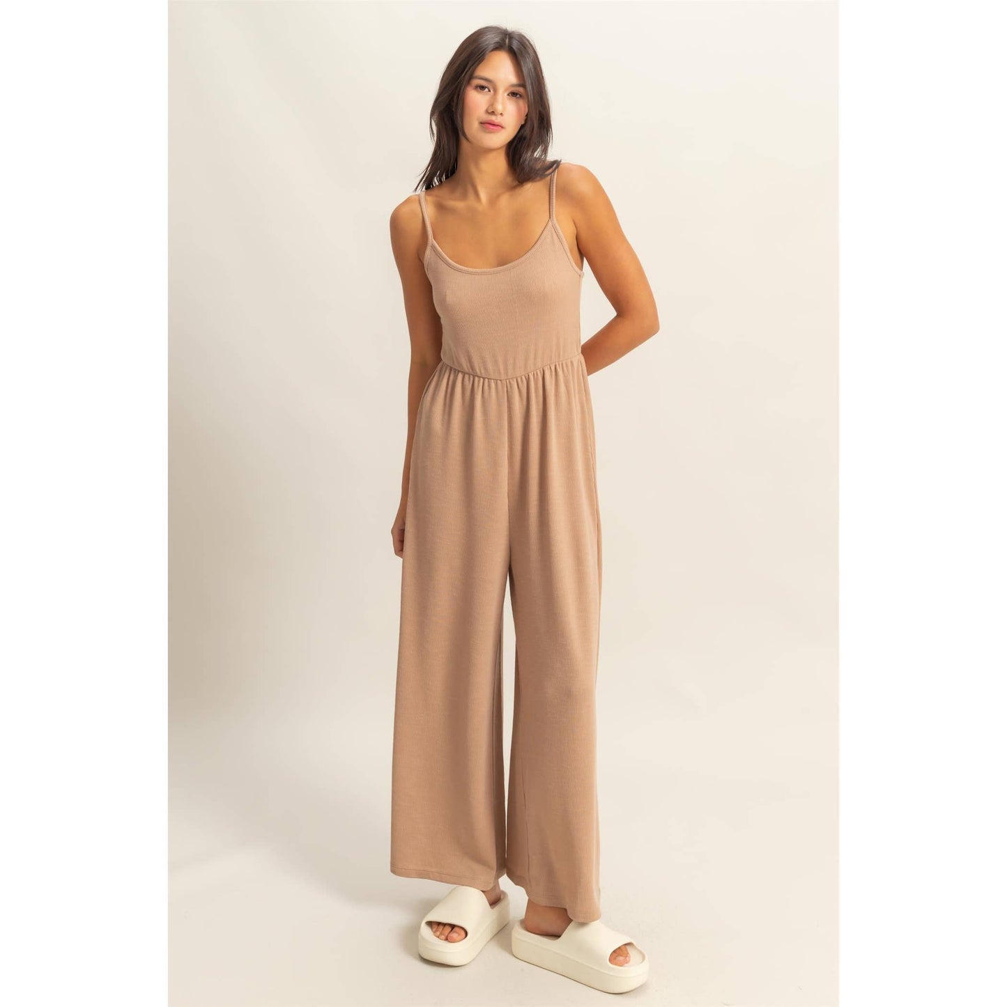 Callie Wide Leg Jumpsuit