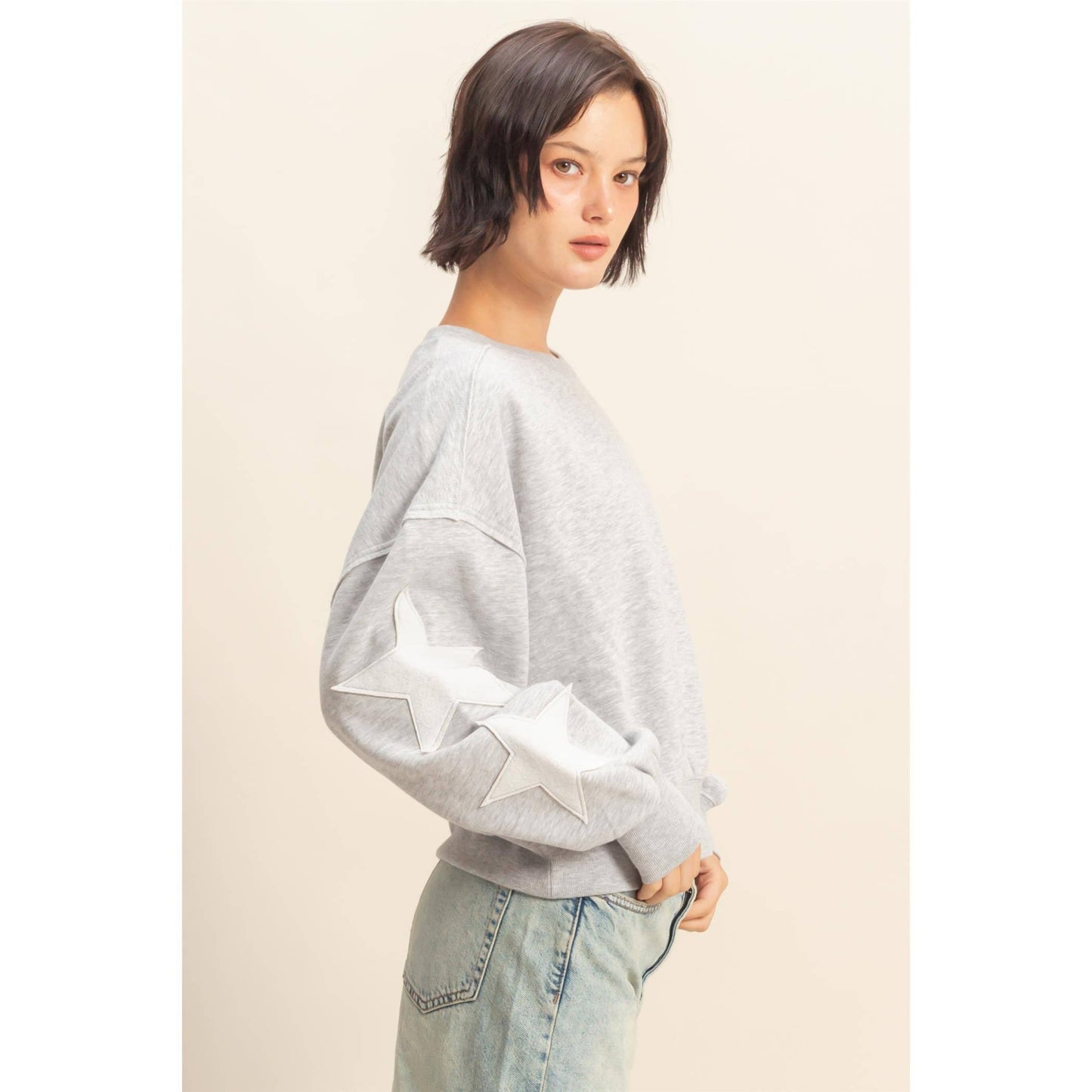 Astra Star Patch Sweatshirt