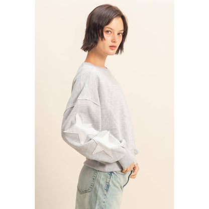 Astra Star Patch Sweatshirt